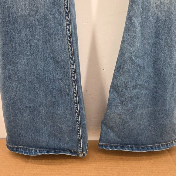 Free People Just Float On Flare Jeans Womens   Blue Stretch 29 x 34 - Picture 16 of 16